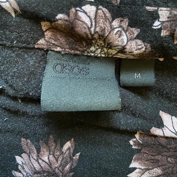 ASOS DESIGN slim fit shirt floral print - Picture 3 of 5